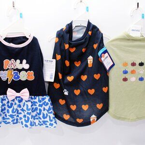 Top Paw Fall Apparel Bundle for Dogs, Bundle #2, SM